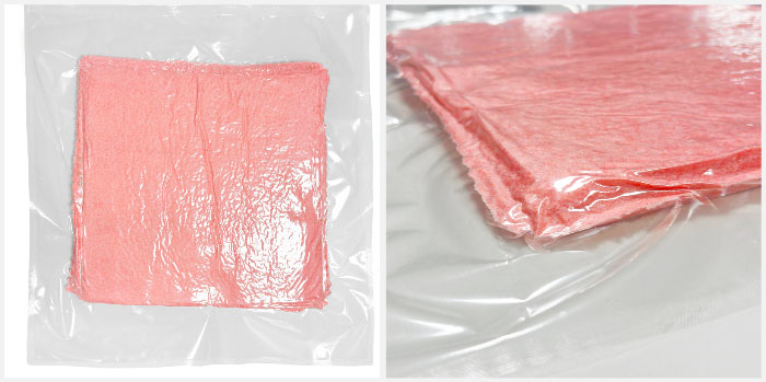 HY單推毛巾真空套袋機(jī)樣品